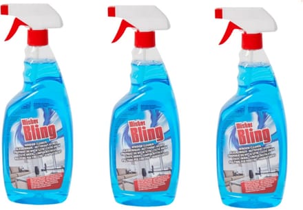 Mister Bling glasreiniger 1 liter X3