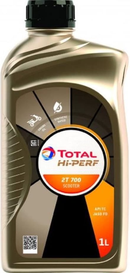TOTAL MOTOROLIE 1L HI-PERF 2T 700 SCOOTER