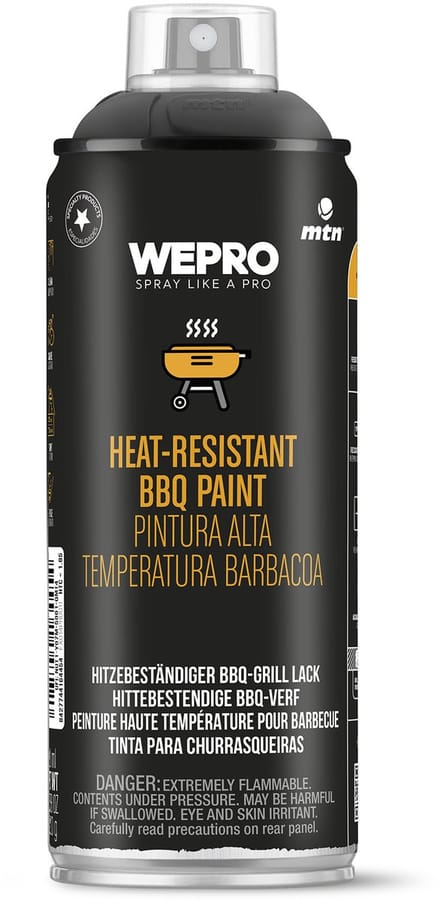 Spuitbus BBQ en Stove Lak MTN WEPRO 400ML