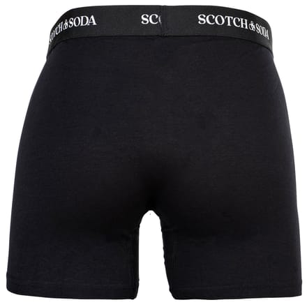 Scotch & Soda Boxershorts Solid Cotton Stretch Set van 6