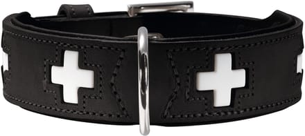 Hunter Hondenhalsband Swiss Zwart Maat 65