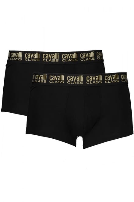 CAVALLI CLASS Boxers 2-Pack Zwart Maat M