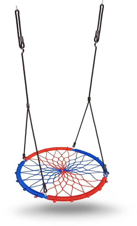 Ooievaarsnest Swingo 95 cm blauw-rood
