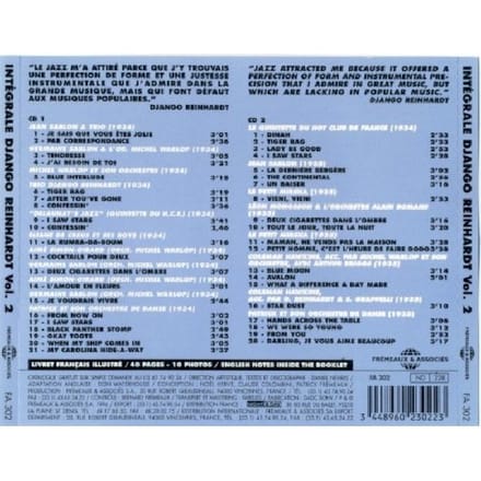 Integrale Vol.2: I Saw Stars 1934-1935 - Django Reinhardt