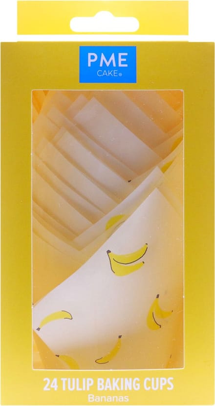 PME Muffinvormpjes Tulp Banaan Pk/24
