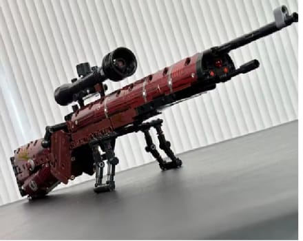 sniper geweer - bouwblokken - 432pcs