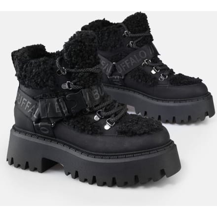 Buffalo Laars - ASPEN COM MID - EU36 tot EU41 - voor Vrouwen - zwart