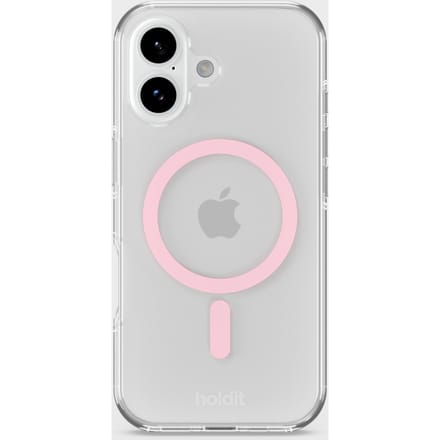 Phone Case Transparent Magsafe Compatible Pink/Transparent iPhone 17