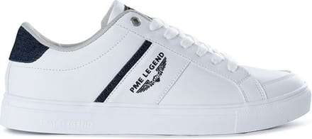PME Legend - Heren Sneakers Eclipse White/Denim - Wit - Maat 41