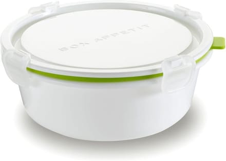 Black&Blum - Appetit Lunchbox Rond Groot - 970 ml - Ø18x7.5 cm - Lime