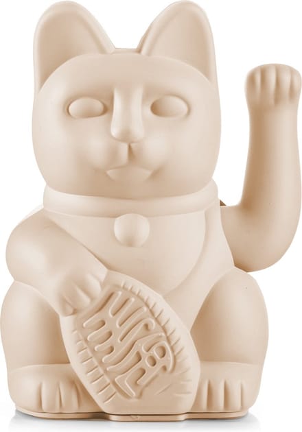 Donkey - Wuivende Gelukskat Maneki-Neko - oker