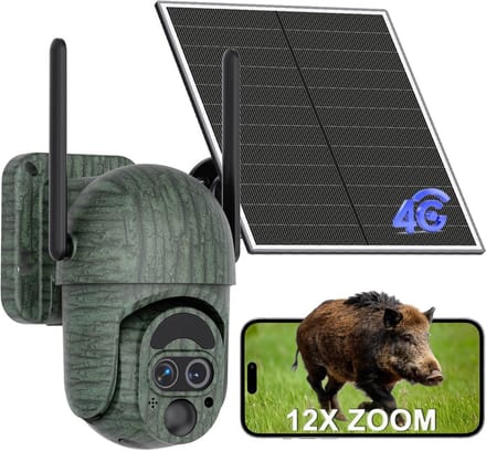 Draadloze 4G LTE Bewakingscamera voor Buiten en Binnen