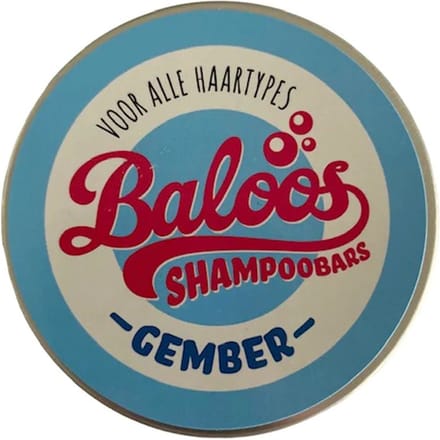 Shampoobar Gember 3x 60gr in handige opbergblik