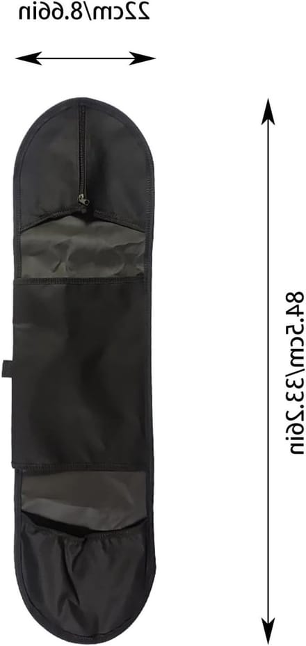Skateboard Tas Set van 2 Stuks, Draagbare Longboard Bescherming, Ideaal voor Reizen en Buitenactiviteiten