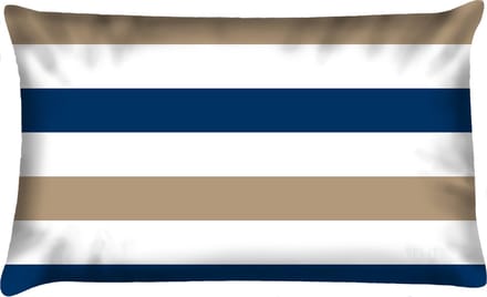 Sierkussen - Buitenkussen Denim Original Waterafstotend Bootkussen Admiraal - Multicolor - 60 Cm X 40 Cm