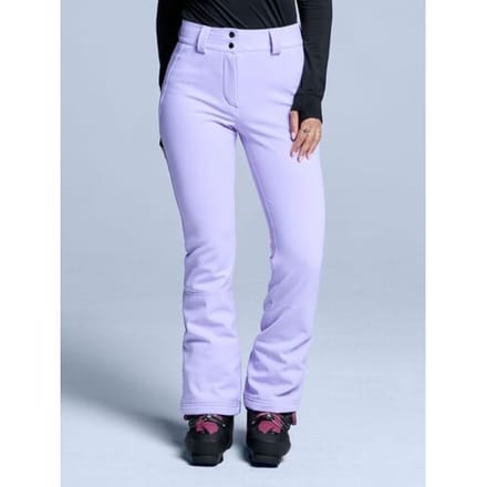 Poederbaas Skibroek Dames - Stretch Softshell Lila - Maat S