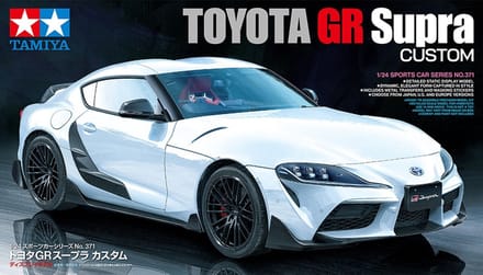 Tamiya Modelbouwpakket Auto - 24371 Toyota GR Supra Custom - Sportcoupé - Auto Plastic - 1:24 - Modelbouw