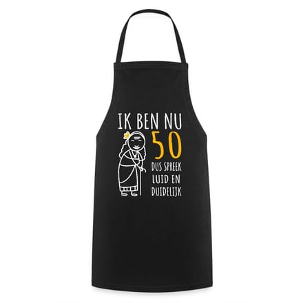 50e Verjaardag Vrouw Cadeau | Ik Ben Nu 50 Keukenschort