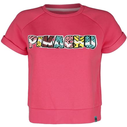 Pokémon - Gaming T-shirt - Pikachu - Retro Summer - L - voor Vrouwen - roze