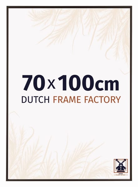 Fotolijst 70x100 cm - Kunststof - Antraciet - Easy