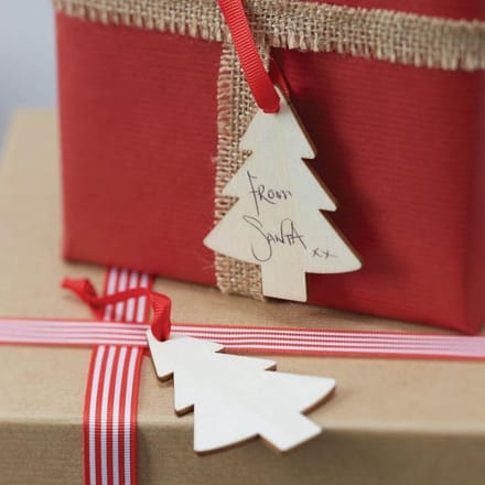 Vintage Noel – Kerstlabels (6 stuks)