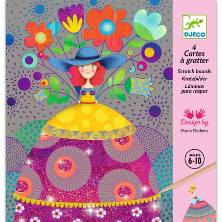 DJECO scratch the beauties ball 6 jr+