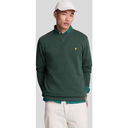Lyle & Scott merk Argyle blauwgroen pull-over sweatshirt
