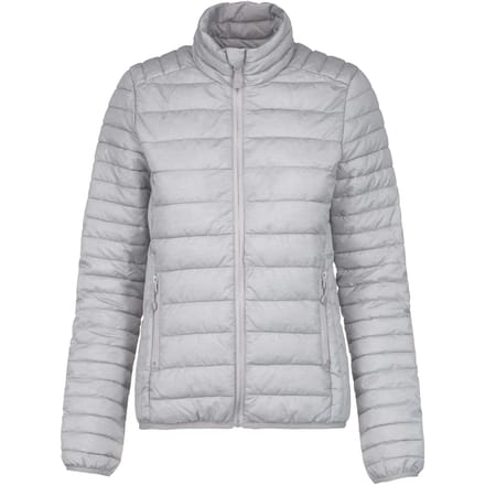 Kariban Ladies' lightweight padded jacket K6121 - Marl Silver - M