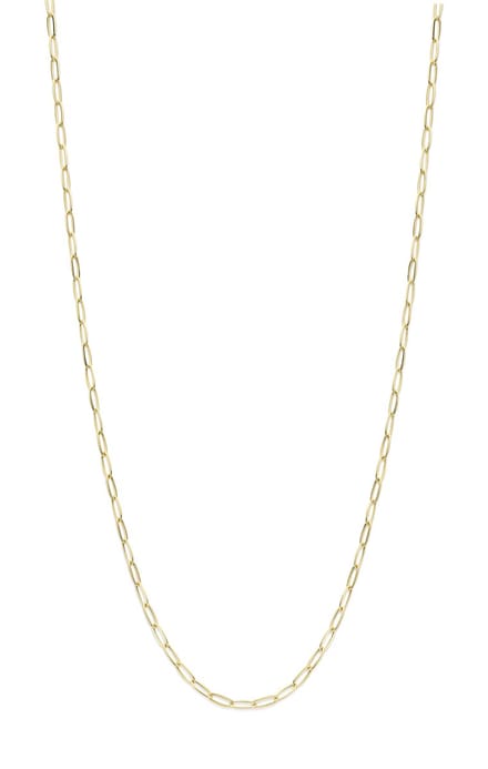 Mori Gold Filté 2,2mm breed collier, Anker schakel, goud gevuld 1/20