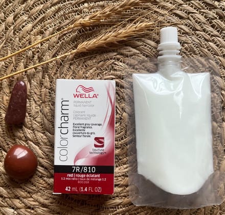 Wella Color Charm Permanent Liquid Haircolour - 7R + developer - Red - Haarverf - Haarkleuring - Oranjerood - Redhead - Rood