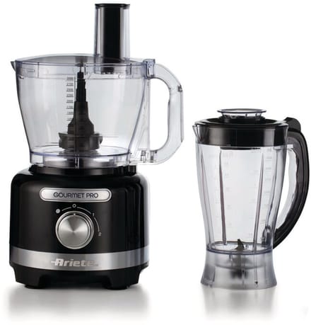 Ariete 1782/02 - Moderna food processor - keukenmachine - hakmolen - blender - Zwart