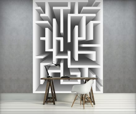 Abstract Pattern Modern Photo Wallcovering
