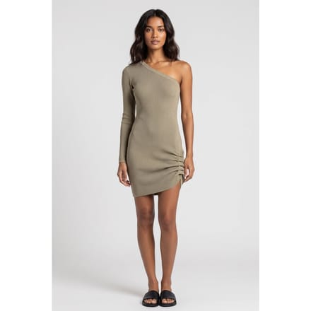 IRO Paris Aurora Dress Khaki Größe: S | Maxikleider Outlet | Damen | Braun