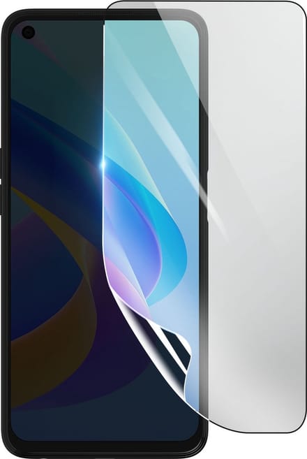 3mk, Geschikt voor Oppo A76, Schokbestendige Hydrogel Screenprotector, Transparant