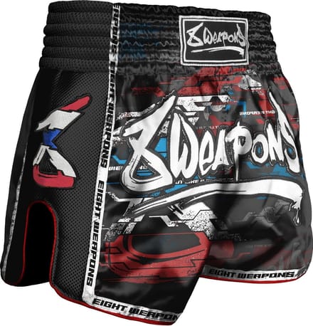 8 WEAPONS Muay Thai Shorts Cut Like a Blade - XL