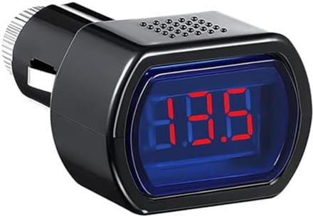 LED Digitale Auto Voltmeter - DC 12V-24V Spanningsmeter voor Voertuigen