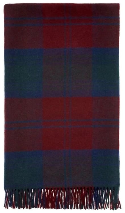 Plaid Tartan Lindsay - Merino Lamswol - 140x185 - Bronte by Moon