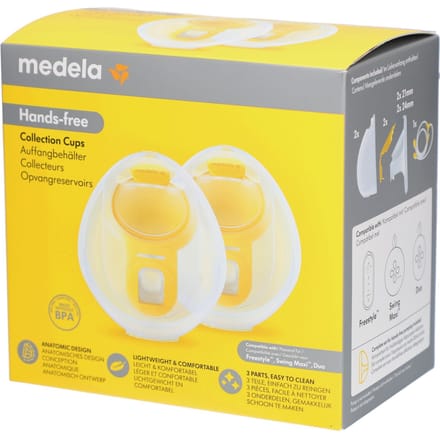 Medela Handsfree Collection Cups set Transparant unisex