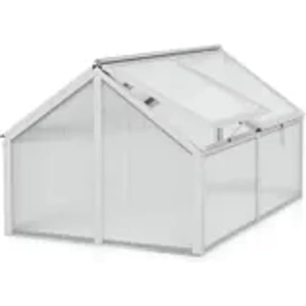 Vitavia Tuinkas Jordi - Polycarbonaat 4mm - Geanodiseerd Aluminium - 89x124x71 Cm