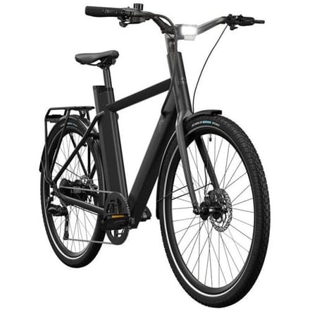 CRIVIT Urban elektrische fiets 3.0 X kettingaandrijving (All Black)