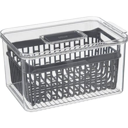 5five Koelkast Organizer Box Medium - Huishoudelijk Opbergorganisatie Keuken BPA-vrij 32,5x16,5x15 cm