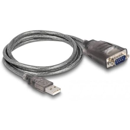 Delock USB 2.0 Adapter [1x USB-A 2.0 stekker - 1x RS232-stekker] 61400 1 m