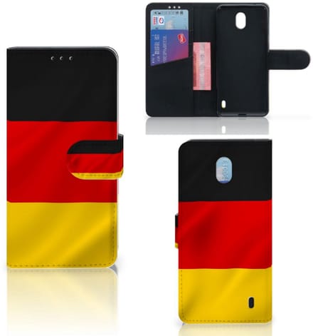 Nokia 1 Plus Bookstyle Case Duitsland