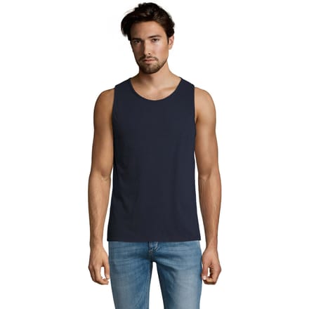 SOLS Heren Justin Tank Top (Franse marine)
