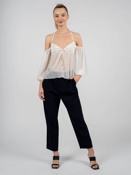 Patrizia Pepe broek Vrouw blauw