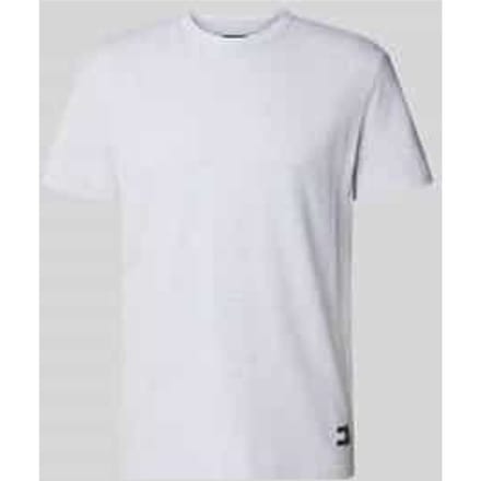 regular fit T-shirt van katoenmix