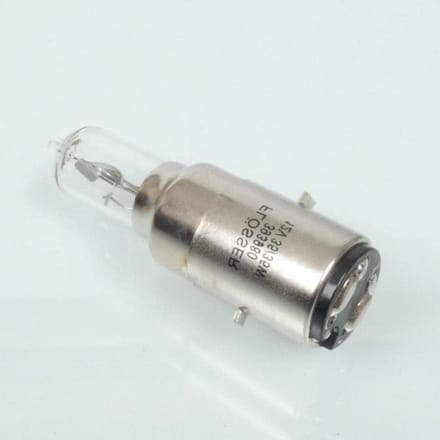 Motorfiets Gloeilamp - Dubbele Gloeidraad - Motor Verlichting - 12 Volt 35/35W - BA20D - Wit