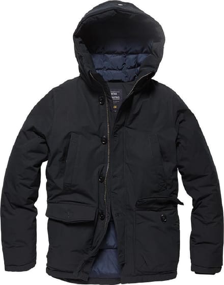 Vintage Industries Hawker Parka navy S