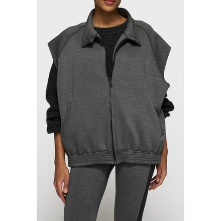 10DAYS Oversized Vest Scuba Antra Melee Größe: M | Gilets Outlet | Damen