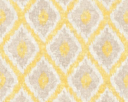 MODERN RUITEN BEHANG - Bruin Creme Geel - AS Creation California